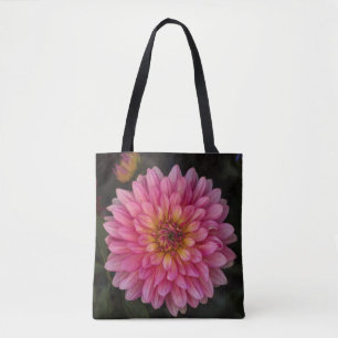 Sac fourre-tout à fleurs roses