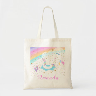 Sac fourre-tout à flotteur de piscine de licorne