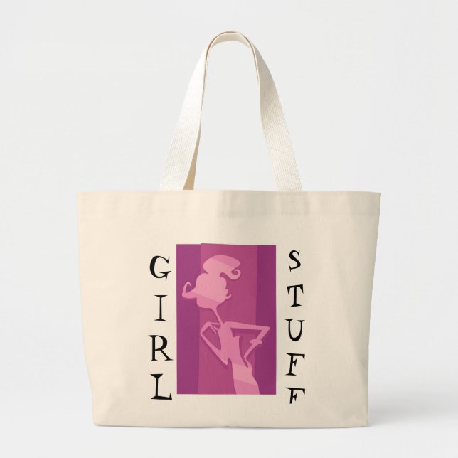 Sac fourre-tout à Fuschia de substance de fille de (Devant)