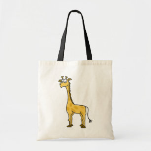 Sac fourre-tout à girafe de bande dessinée