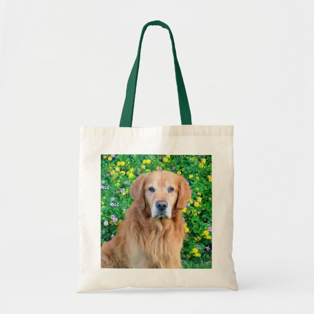 Sac fourre-tout à golden retriever (Devant)