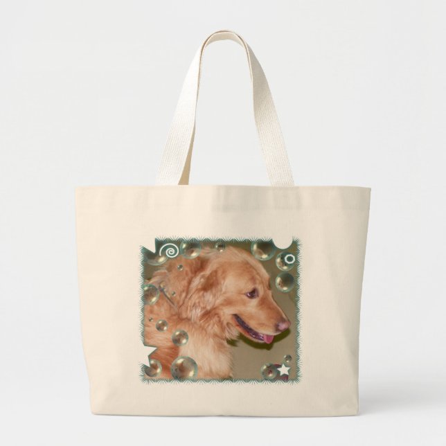 Sac fourre-tout à golden retriever (Devant)