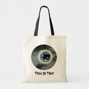 Sac fourre-tout à Halloween de pleine lune de manc