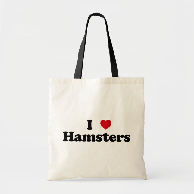 Sac fourre-tout à hamsters du coeur I (Devant)