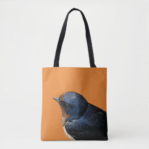 Sac fourre-tout à hirondelle de grange dans