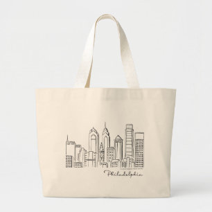 Sac fourre-tout à horizon de Philadelphie -