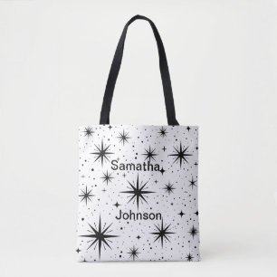 Sac fourre-tout à impression d'étoiles