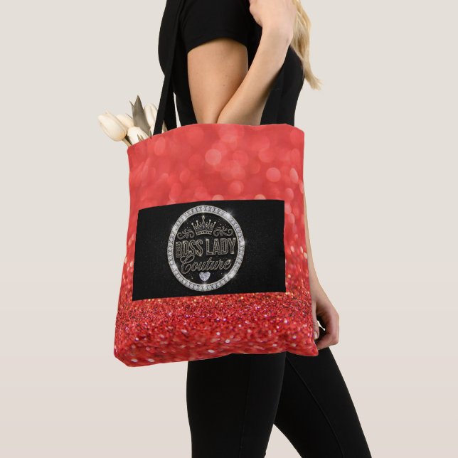 Sac fourre-tout à impression intégrale Boss Lady C (De près)
