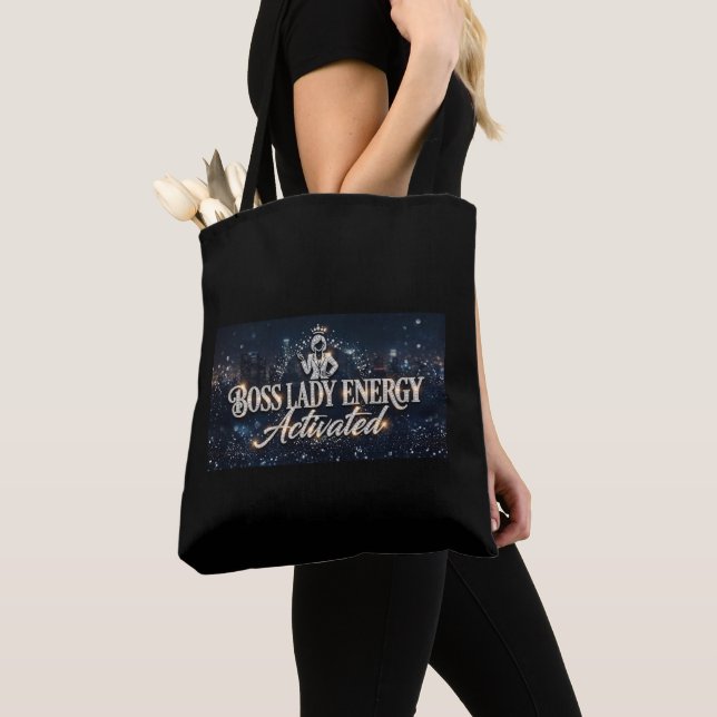 Sac fourre-tout à impression intégrale Boss Lady F (De près)