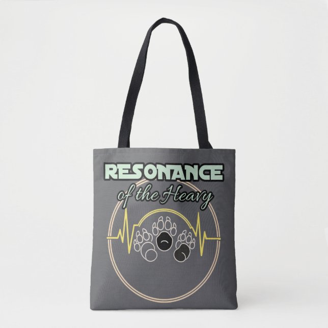 Sac fourre-tout à impression intégrale, sac à band (Devant)