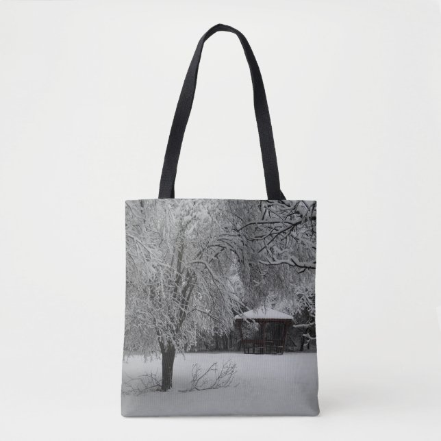 Sac fourre-tout à impression personnalisée Winter  (Devant)