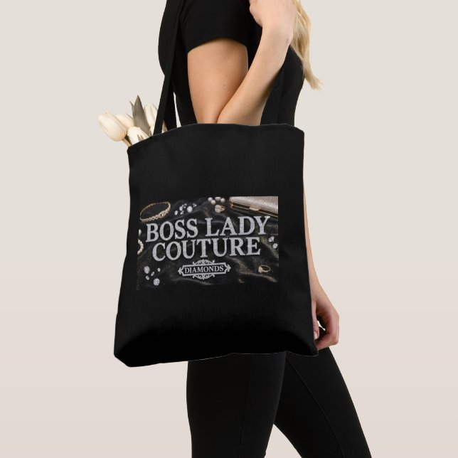 Sac fourre-tout à impression totale Boss Lady Cout (De près)