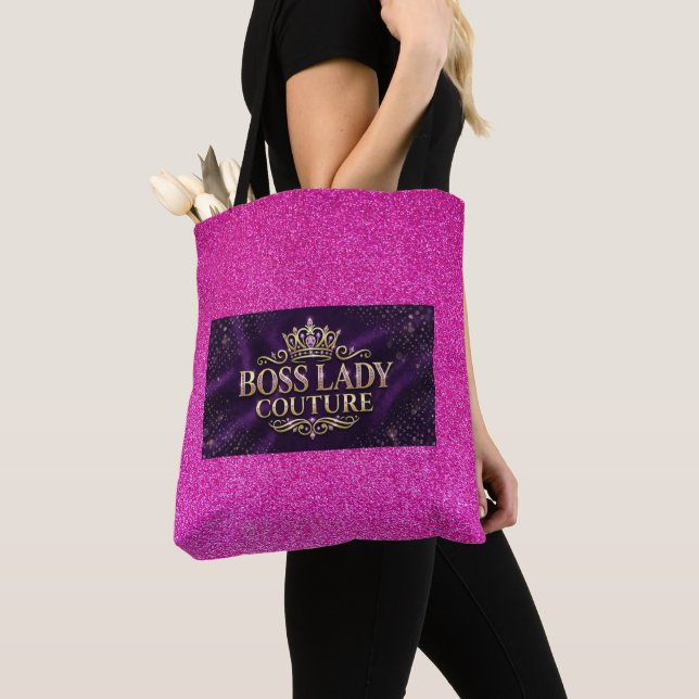 Sac fourre-tout à impression totale Boss Lady Cout (De près)
