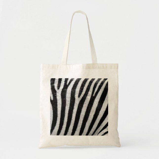 Sac fourre-tout à imprimé zèbre (Devant)