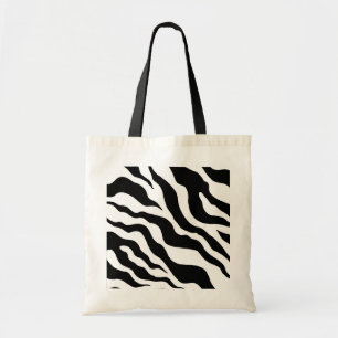Sac fourre-tout à imprimé zèbre