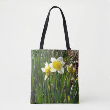Sac fourre-tout à jonquilles