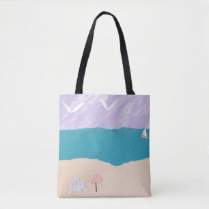 Sac fourre-tout à jour de plage