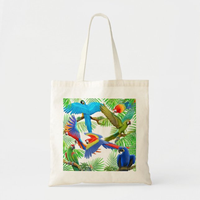 Sac fourre-tout à jungle d'ara (Devant)