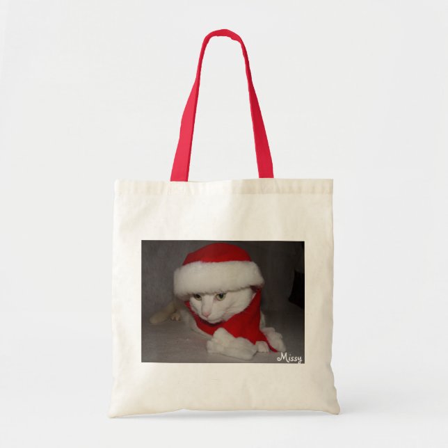 Sac fourre-tout à Kitty de Noël (Devant)