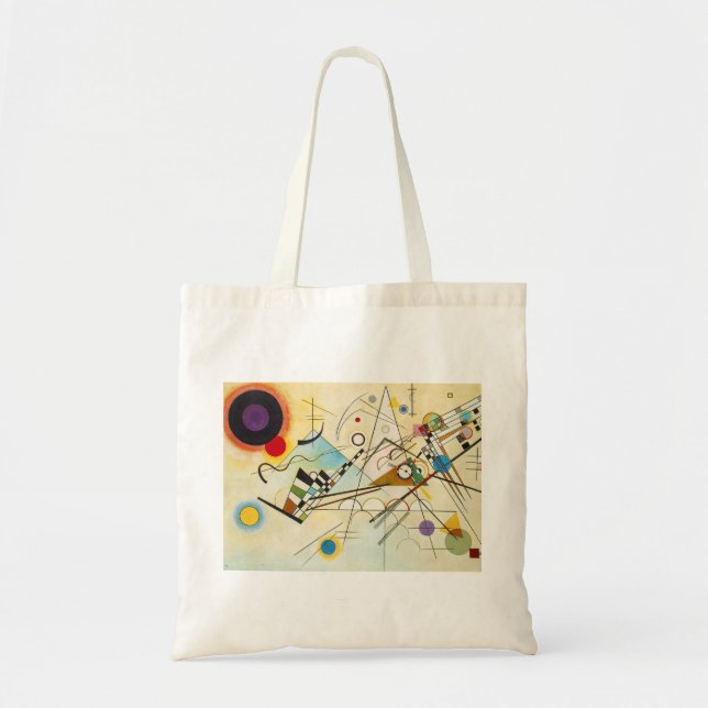 Sac fourre-tout à la composition VIII en Kandinsky (Devant)