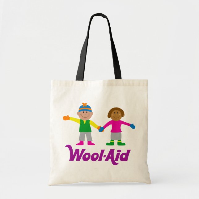 Sac fourre - tout à Laine-Aide (Devant)