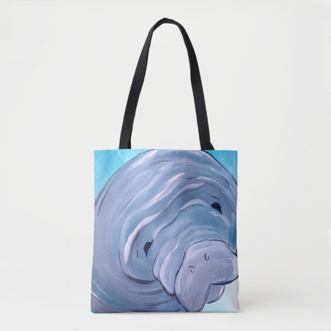 Sac fourre-tout à lamantin (Devant)