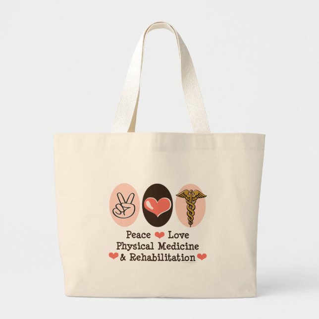Sac fourre-tout à l'amour PM&R de paix (Devant)