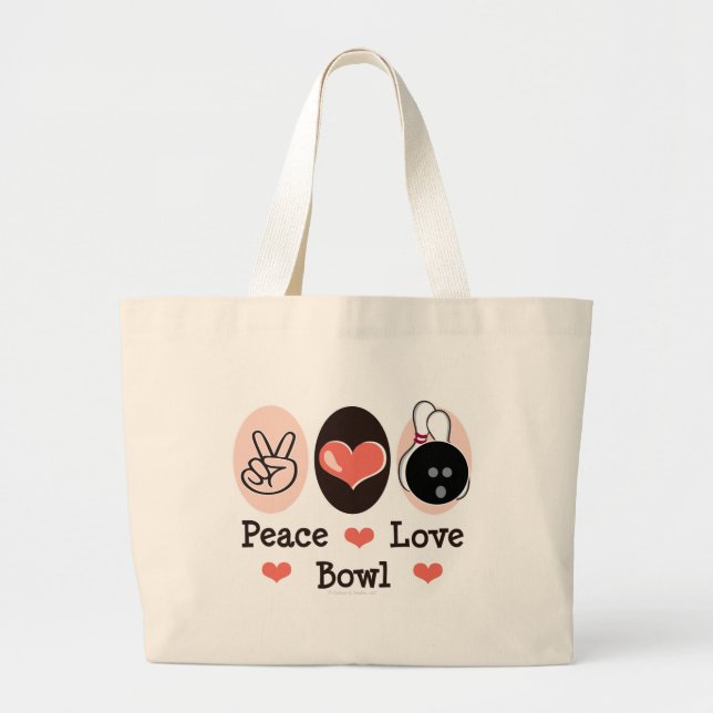 Sac fourre-tout à lanceur de cuvette d'amour de (Devant)
