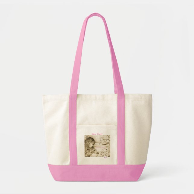Sac fourre-tout à l'effigie de Carousel Dreams Vin (Devant)