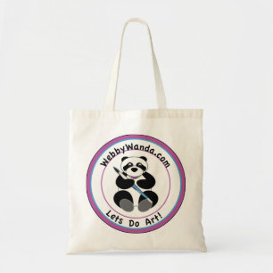 Sac fourre-tout à logo de webbywanda.com de panda
