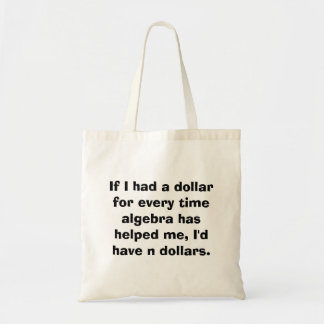 Sac fourre-tout à maths d'algèbre de maths