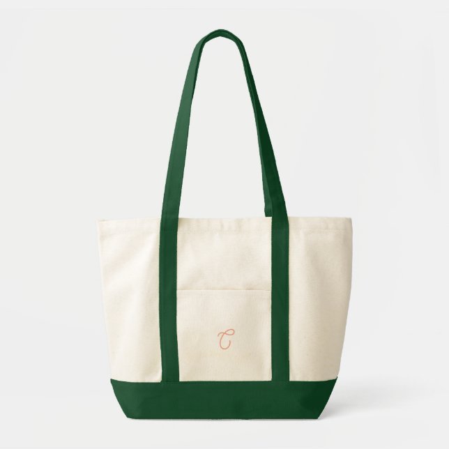 Sac fourre-tout à monogramme chic  (Devant)