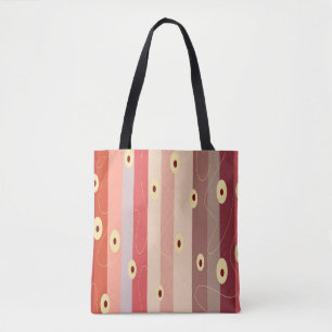 Sac fourre-tout à motif abstrait