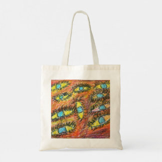 Sac fourre-tout à motif artistique