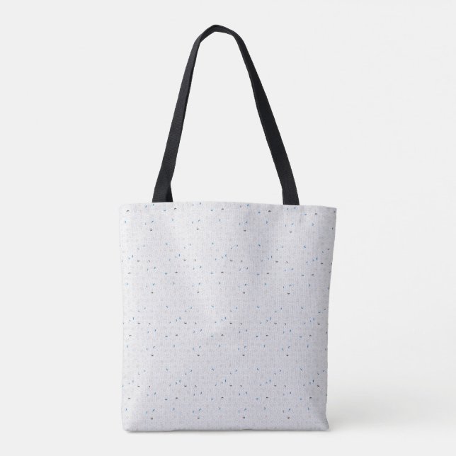 Sac fourre-tout à motif confettis moderne (Dos)