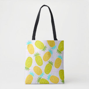 Sac fourre-tout à motif de ferme Ocean Pineapples