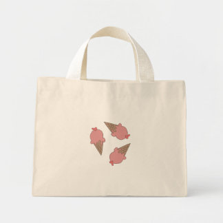 sac fourre-tout à motif de glace