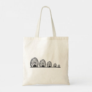 Sac fourre-tout à motif de hérisson