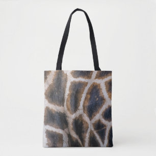 Sac fourre-tout à motif de peau de girafe