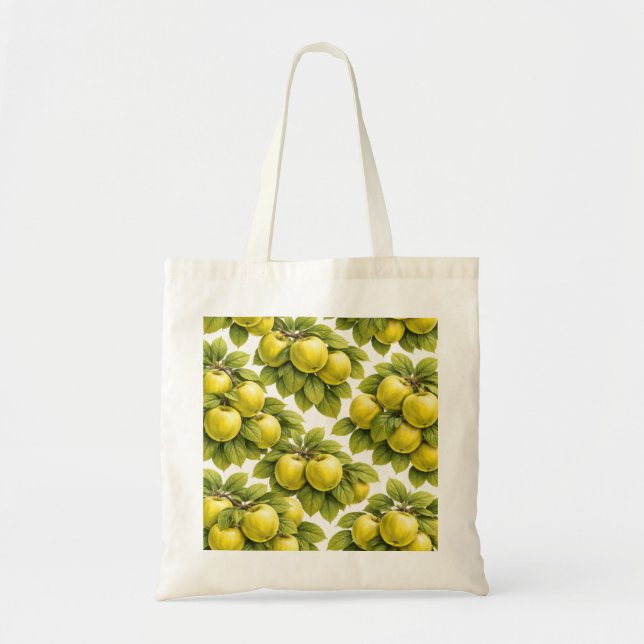Sac fourre-tout à motif de pomme dorée (Devant)
