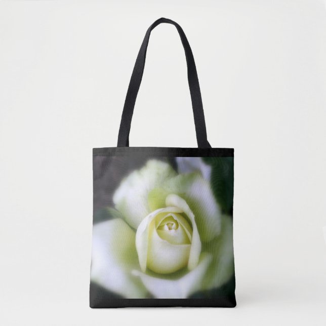 Sac fourre-tout à motif de rose en Soft Focus (Devant)