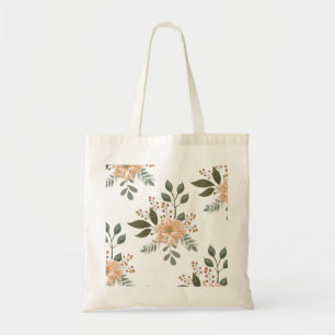 Sac fourre-tout à motif floral