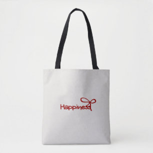 Sac fourre-tout à nœud papillon Happiness Sac fo