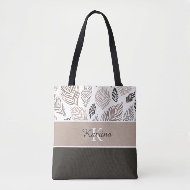 Sac fourre-tout à nom personnalisé (Devant)