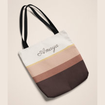 Sac fourre-tout à nom personnalisé – Élégant style