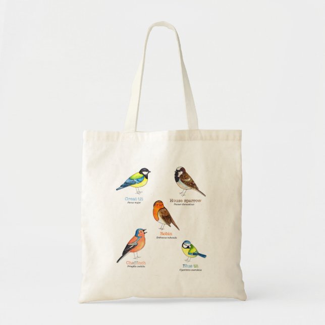 Sac fourre-tout à oiseau de jardin (Devant)