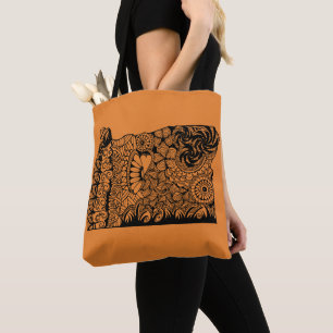 Sac fourre-tout à orange de l'Orégon