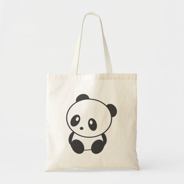 Sac fourre-tout à panda (Devant)