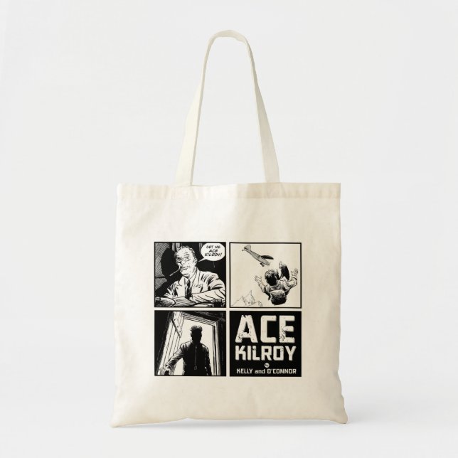 Sac fourre-tout à panneau de Kilroy d'as (Devant)