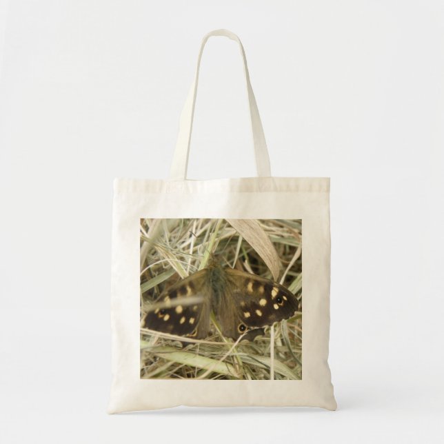 Sac fourre-tout à papillon en bois (Devant)